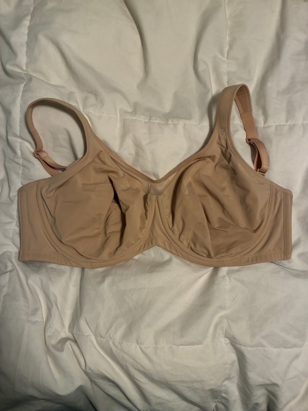 Everyday Support Unlined Underwire Bra - Nude